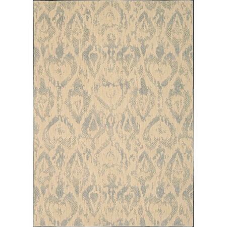NOURISON Nepal Area Rug Collection Beige Slate 3 Ft 6 In. X 5 Ft 6 In. Rectangle 99446152466